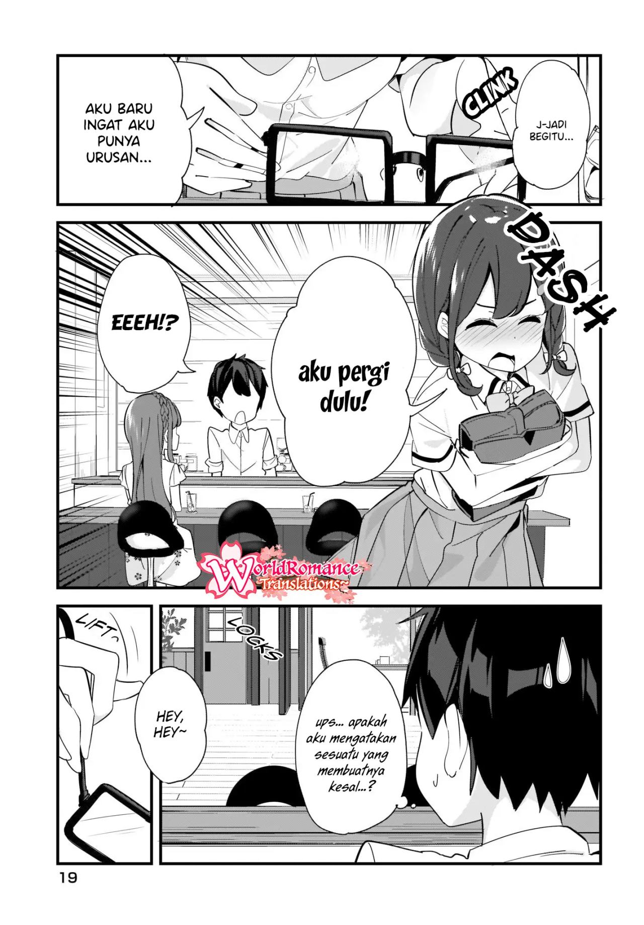 Hayasegawa-kun to Megami na Onee-san Chapter 4