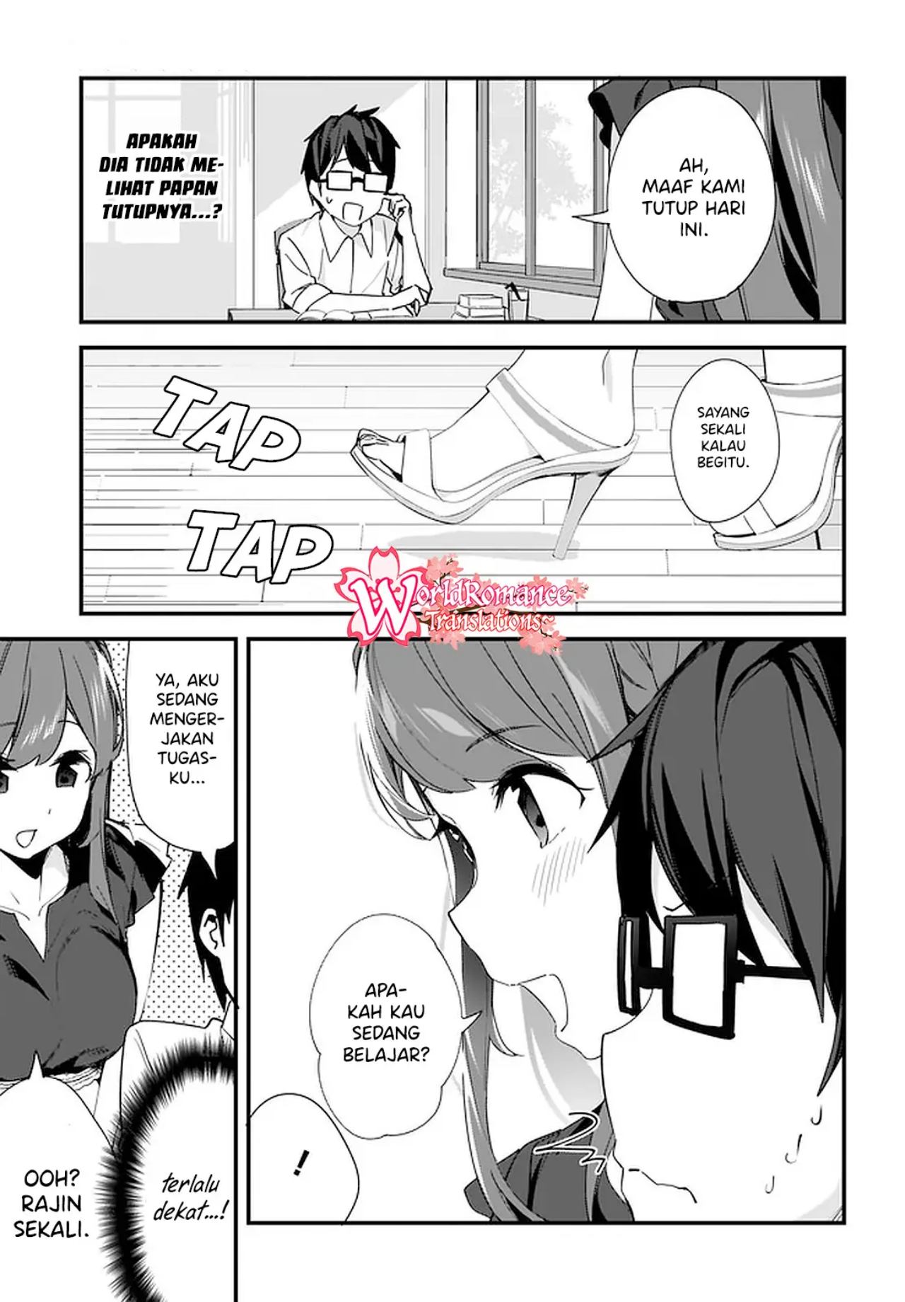 Hayasegawa-kun to Megami na Onee-san Chapter 5