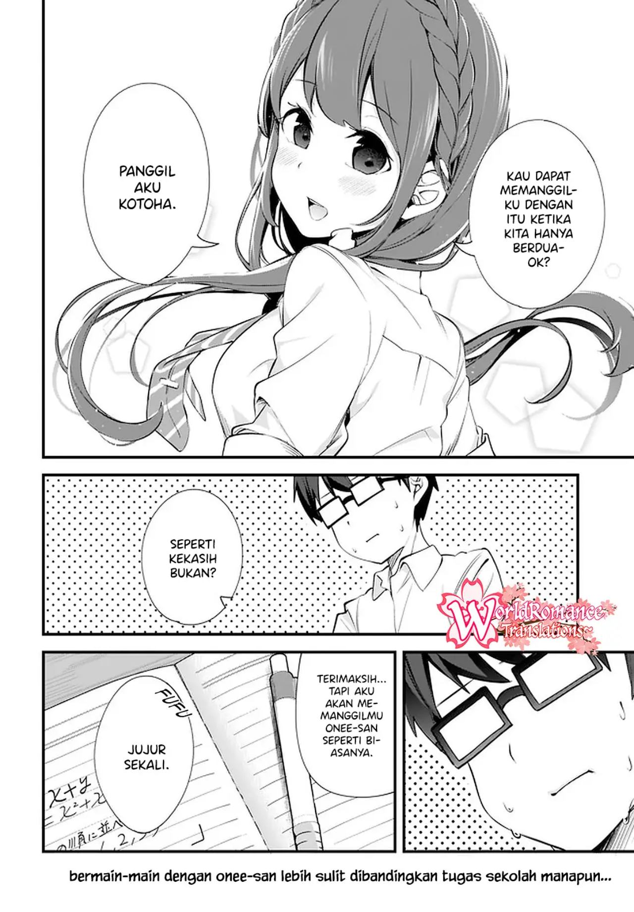 Hayasegawa-kun to Megami na Onee-san Chapter 5