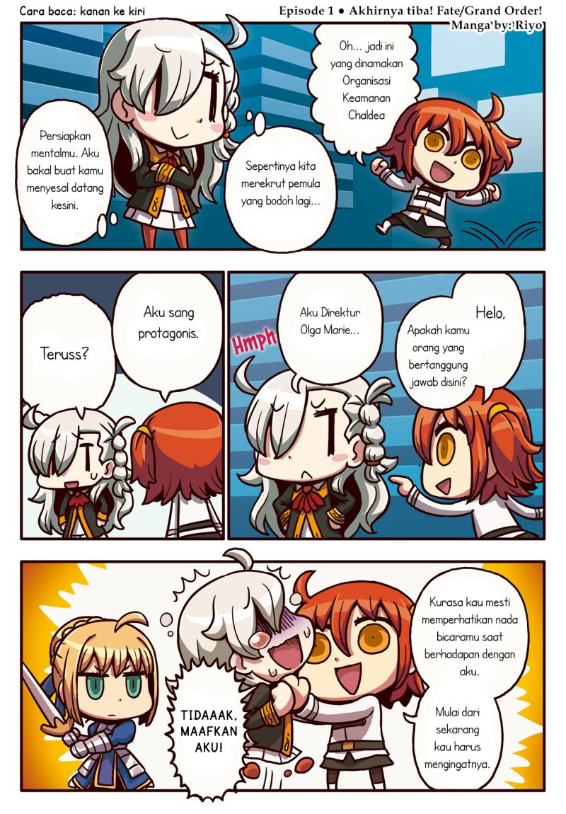 Manga de Wakaru! Fate/Grand Order Chapter 2