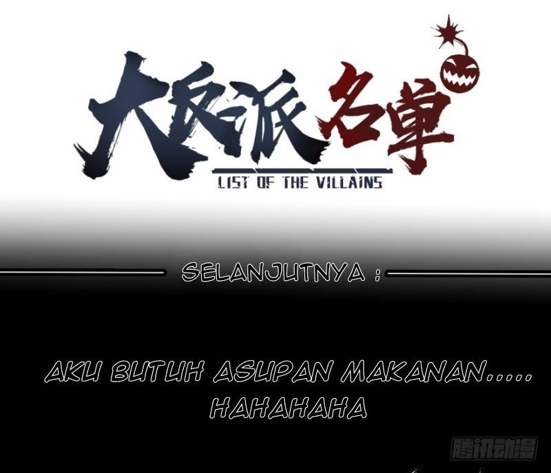 List of Big Villians Chapter 41