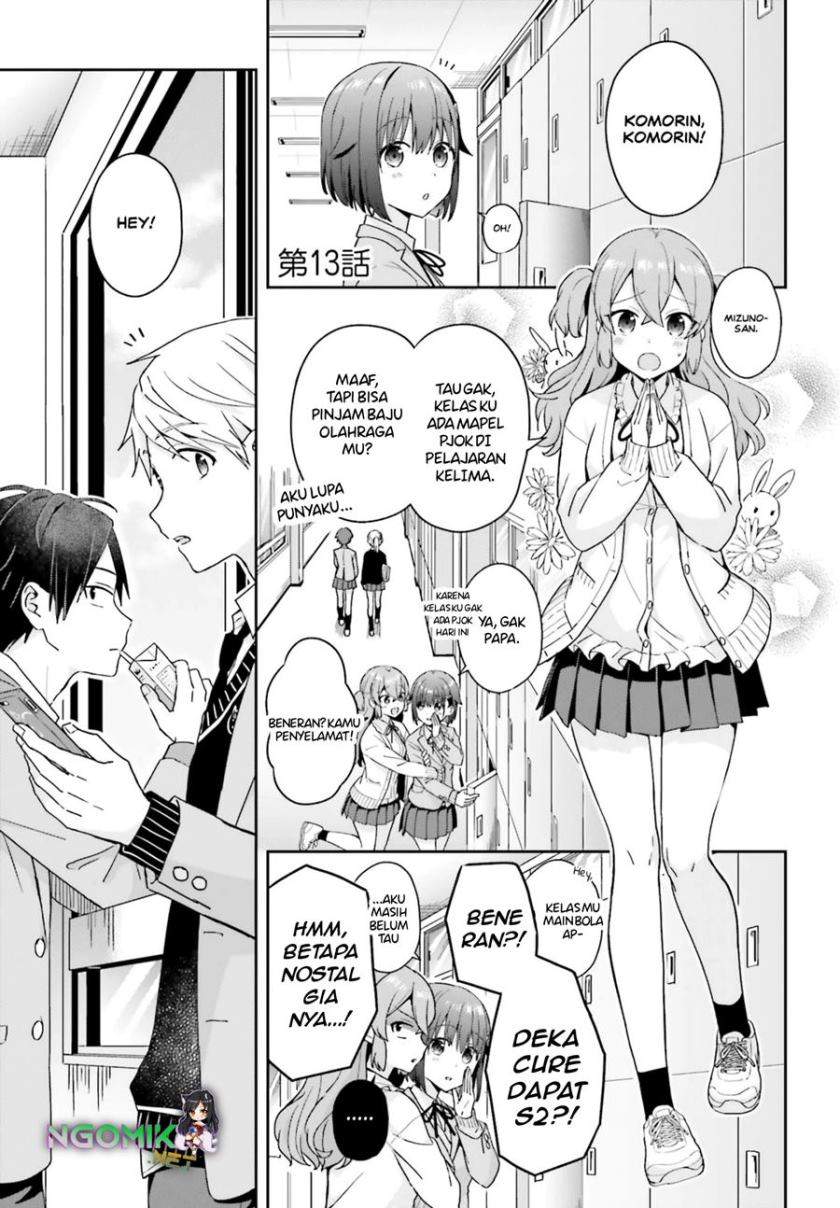 Koe no Chiisai Komori-san to Kuso Deka Oogoe no Oobayashi-kun Chapter 13