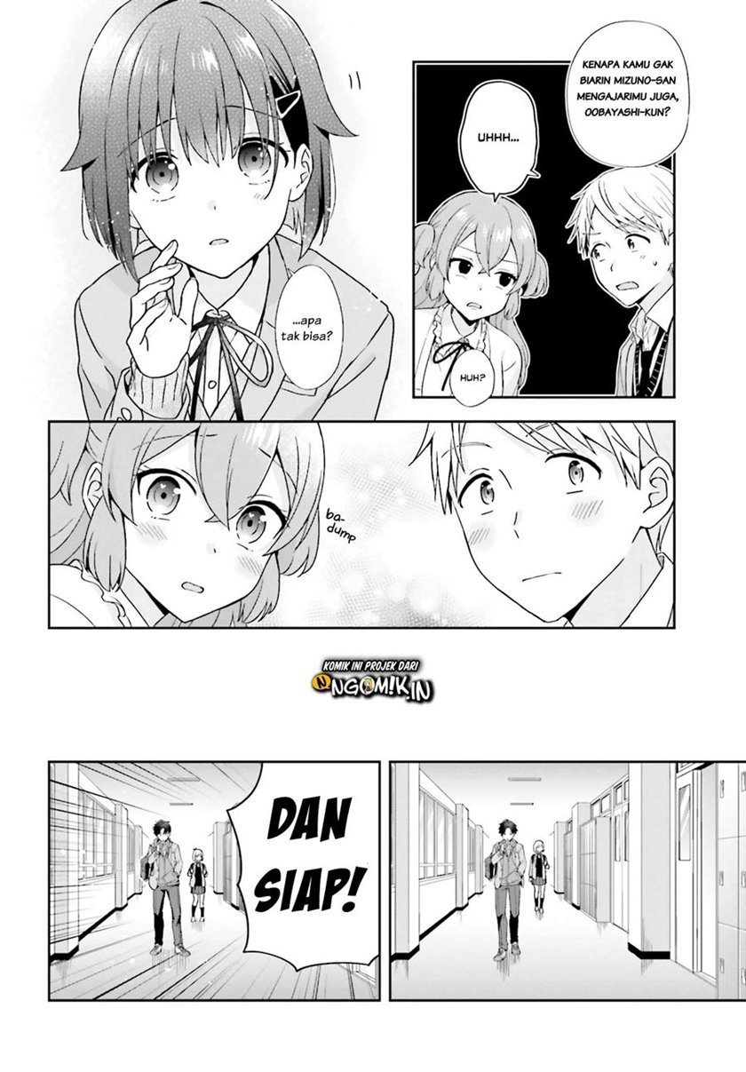 Koe no Chiisai Komori-san to Kuso Deka Oogoe no Oobayashi-kun Chapter 17