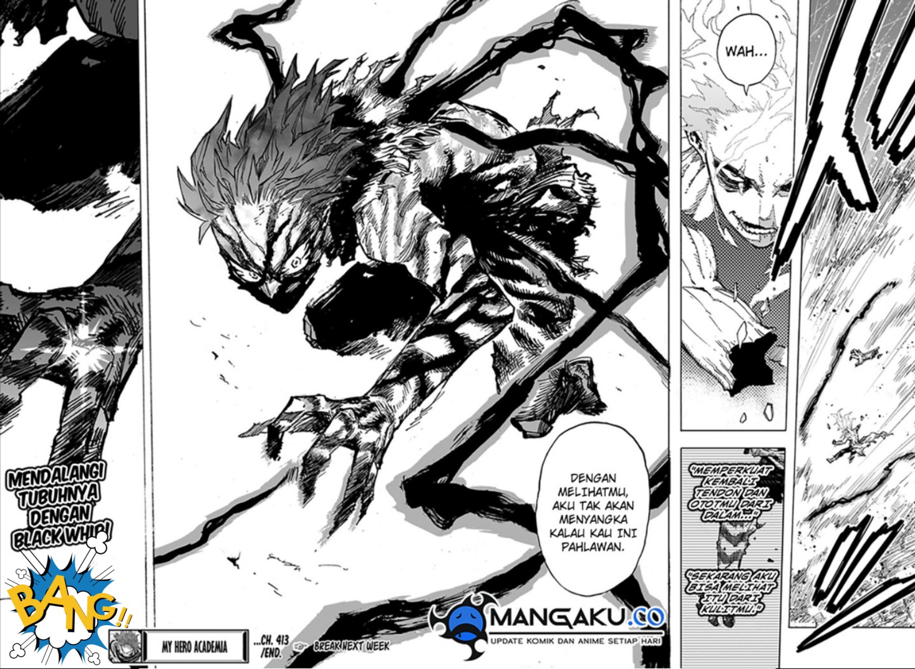 Komik Boku no Hero Academia Chapter 413 Bahasa Indonesia - KomikIndo