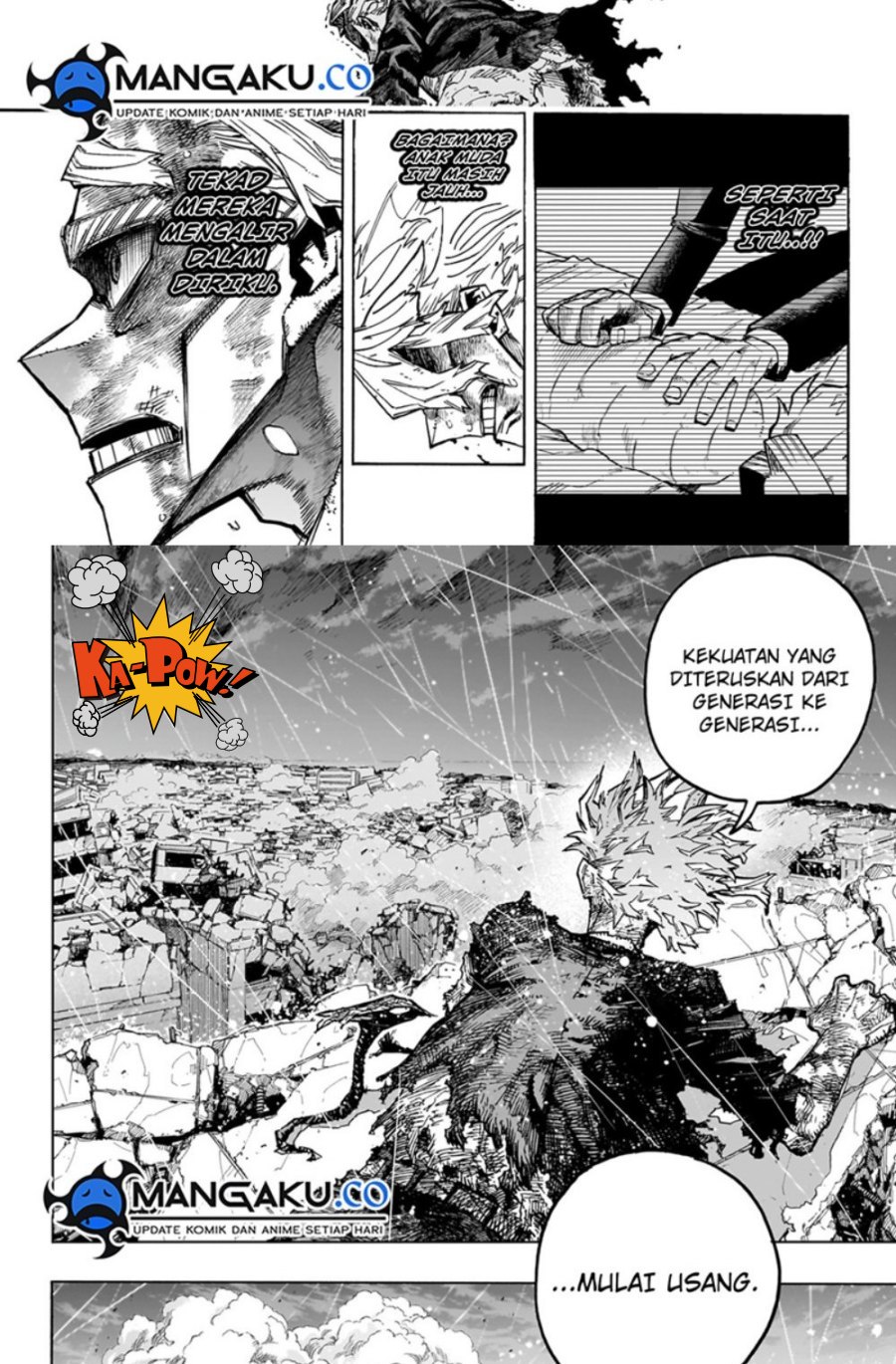 Komik Boku no Hero Academia Chapter 413 Bahasa Indonesia - KomikIndo