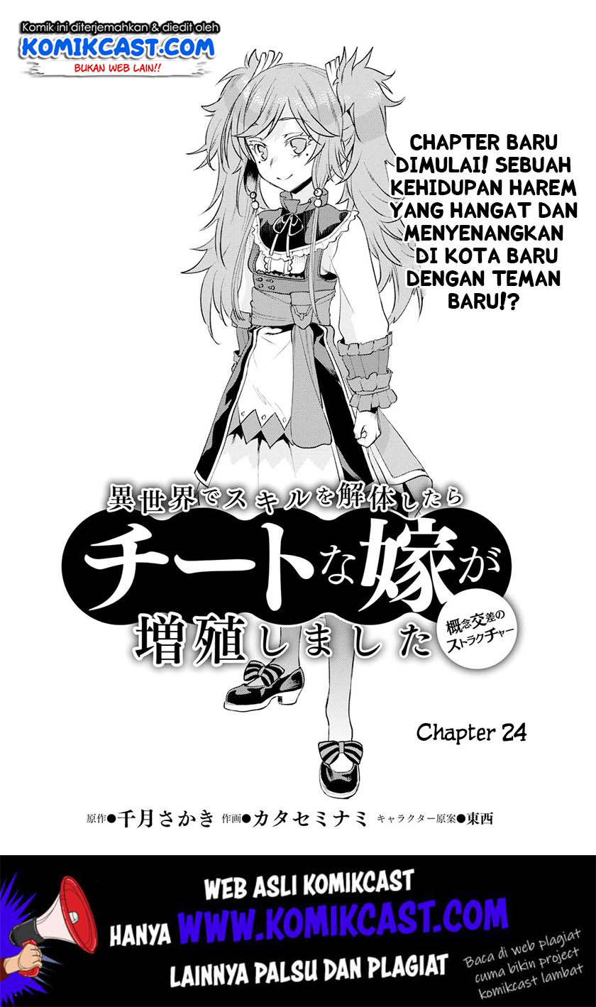 Isekai de Skill wo Kaitai shitara Cheat na Yome ga Zoushoku Shimashita: Gainen Kousa no Structure Chapter 24