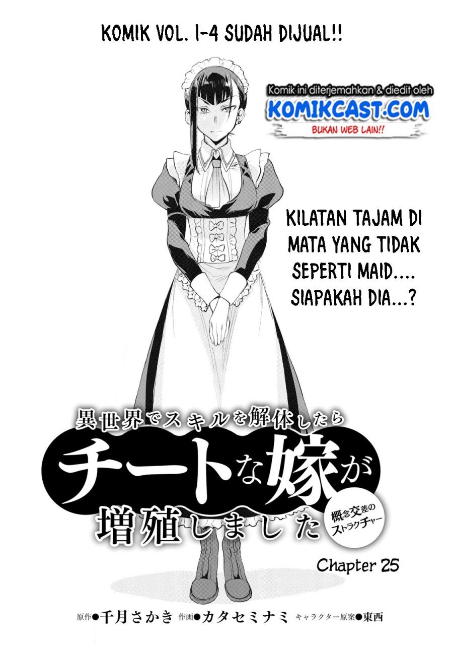 Isekai de Skill wo Kaitai shitara Cheat na Yome ga Zoushoku Shimashita: Gainen Kousa no Structure Chapter 25