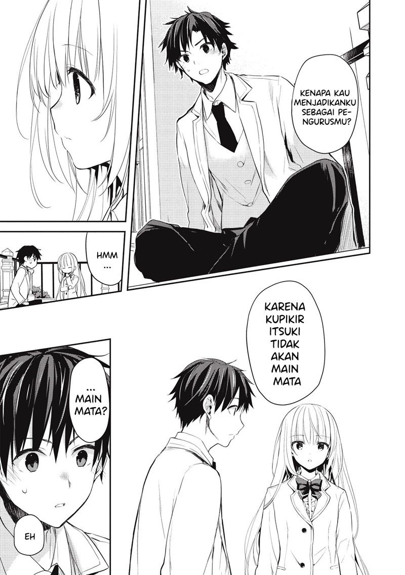 Saijo no Osewa ~Takane no Hana Darakena Meimon Kou de, Gakuin Ichi no Ojou-sama (Seikatsu Noryoku Kaimu) o Kagenagara Osewa suru Koto ni Narimashita~ Chapter 4