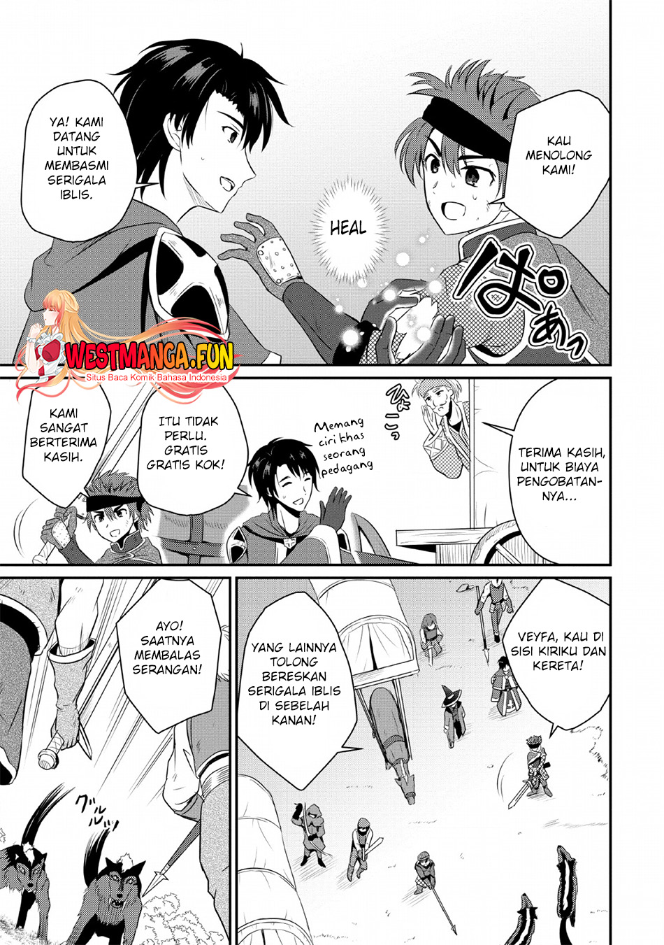 Ossan Teihen Chiyushi to Mana Musume no Henkyou Raifu Chapter 3