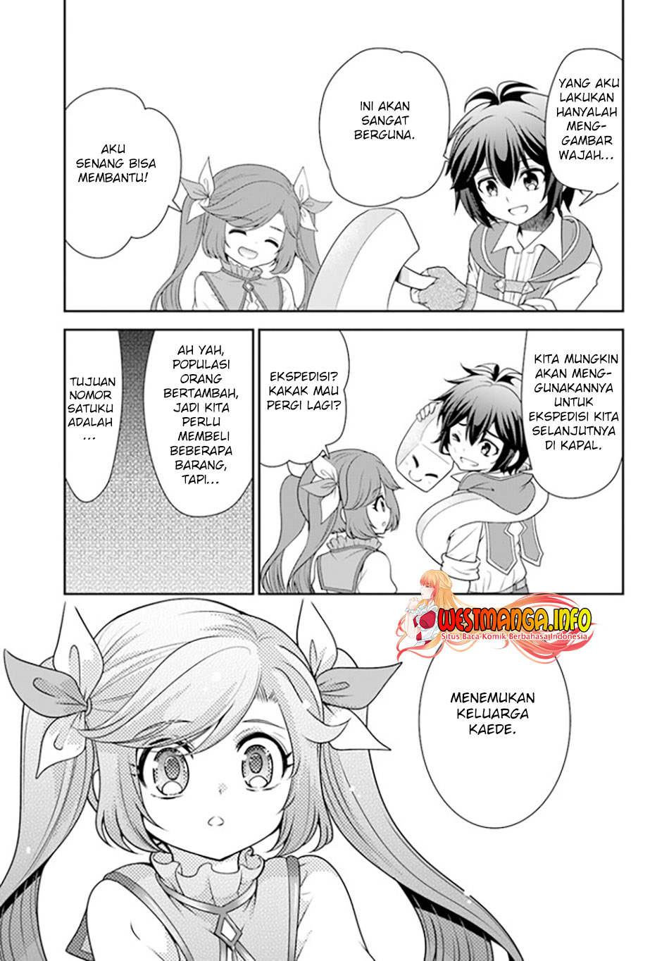 Tenohira Kaitakumura de Isekai Kenkouki ~Fueteku Yome-tachi to Nonbiri Mujintou Raifu~ Chapter 36