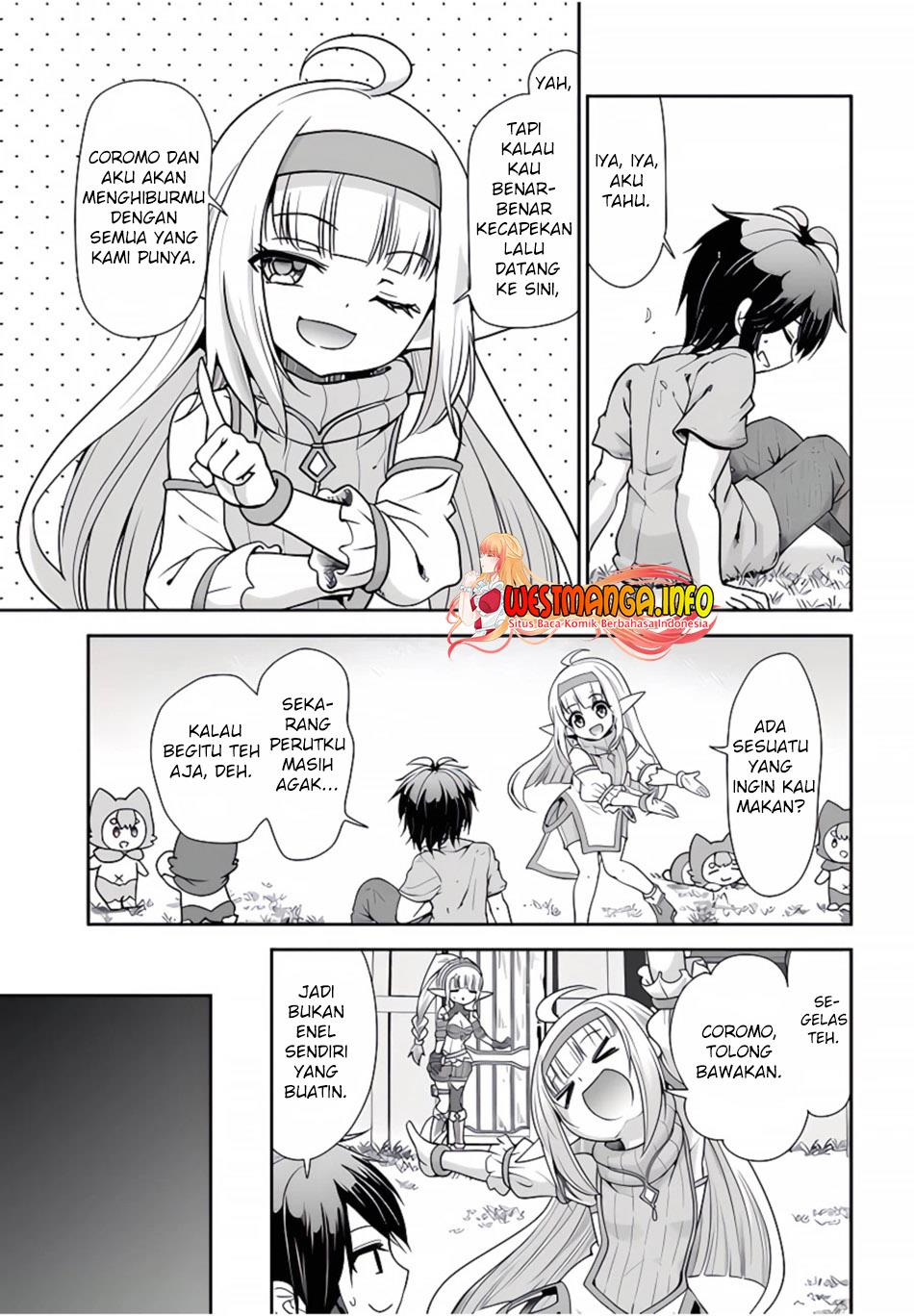 Tenohira Kaitakumura de Isekai Kenkouki ~Fueteku Yome-tachi to Nonbiri Mujintou Raifu~ Chapter 38