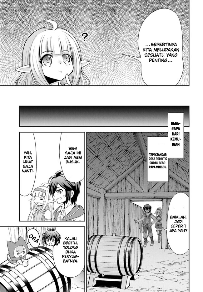 Tenohira Kaitakumura de Isekai Kenkouki ~Fueteku Yome-tachi to Nonbiri Mujintou Raifu~ Chapter 45