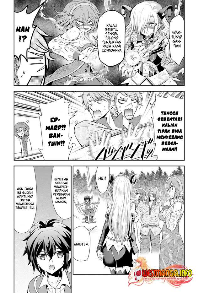 Tenohira Kaitakumura de Isekai Kenkouki ~Fueteku Yome-tachi to Nonbiri Mujintou Raifu~ Chapter 46