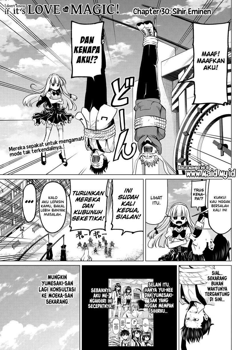 Koi ka Mahou ka Wakaranai! Chapter 30