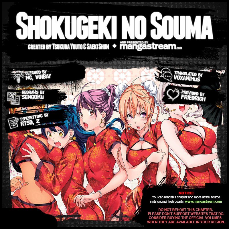 Shokugeki no Souma Chapter 277