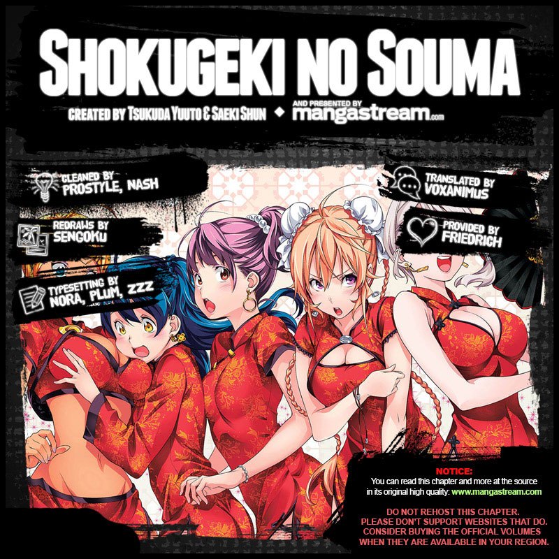 Shokugeki no Souma Chapter 281