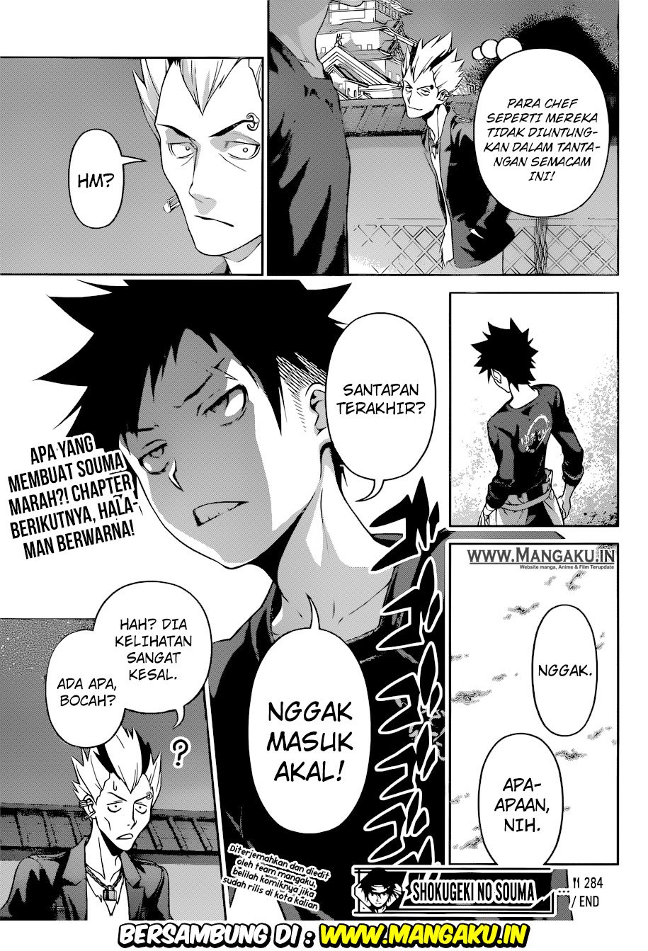 Shokugeki no Souma Chapter 284