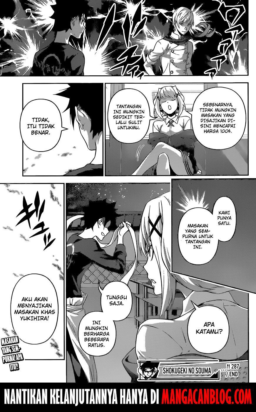 Shokugeki no Souma Chapter 287