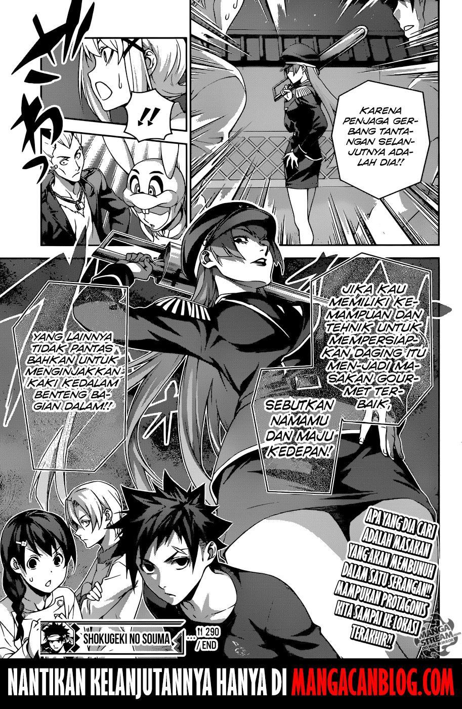 Shokugeki no Souma Chapter 290