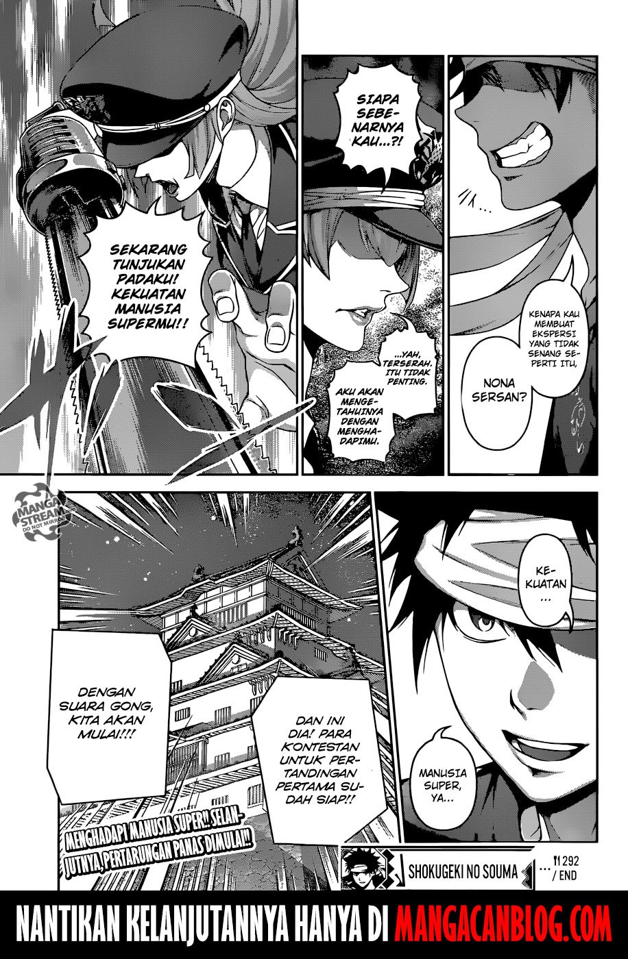 Shokugeki no Souma Chapter 292