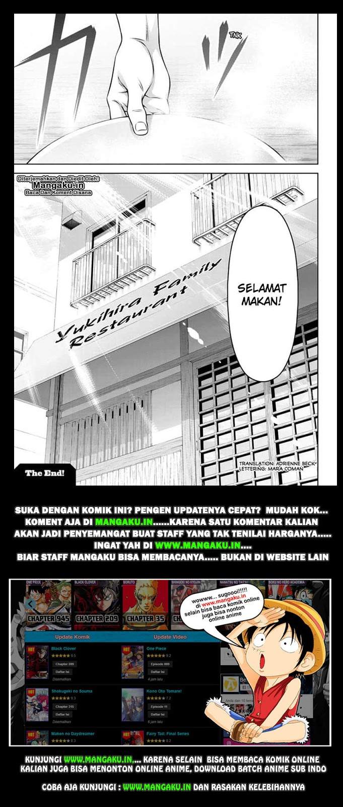 Shokugeki no Souma Chapter 315.3