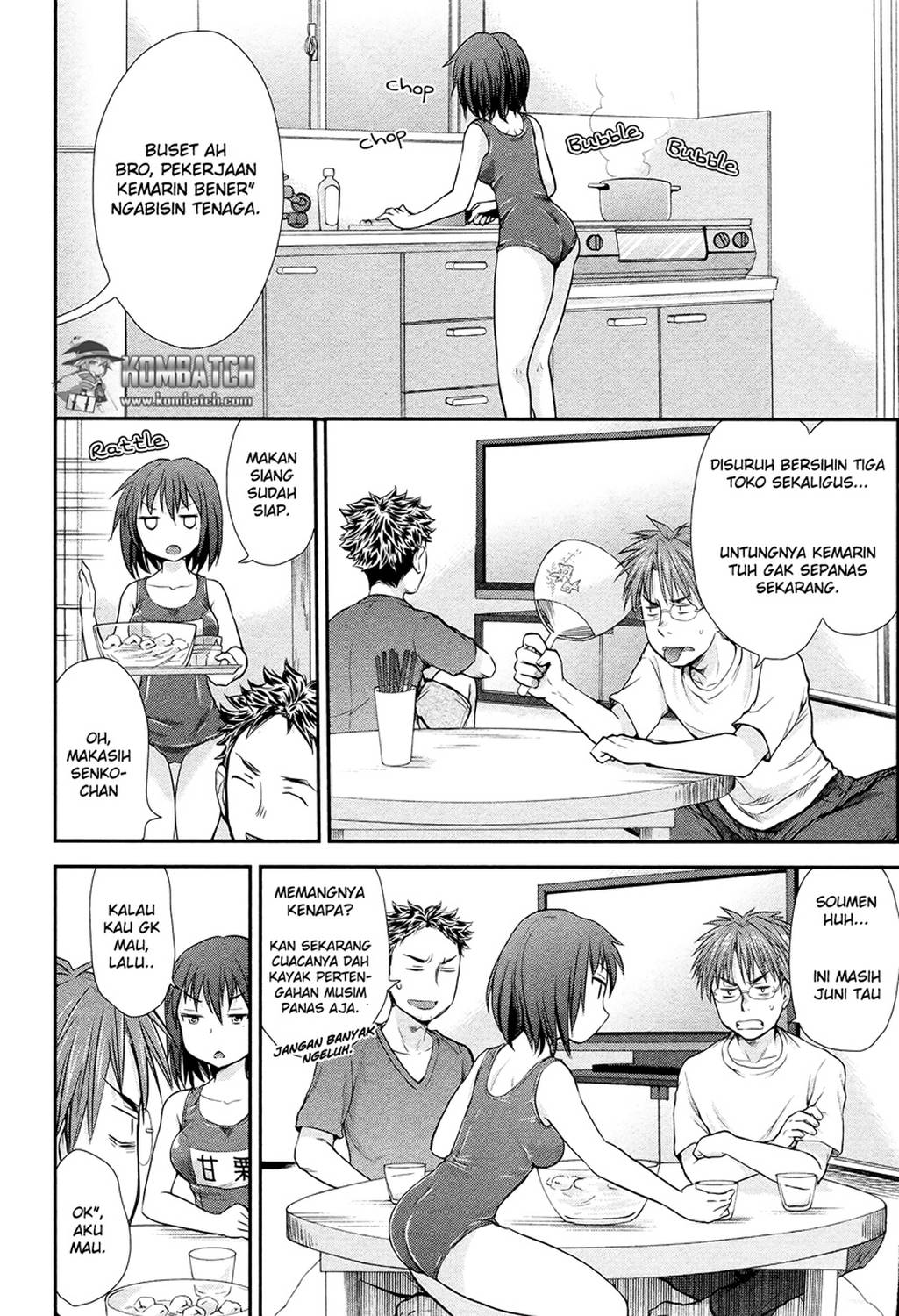 Henjo Hen na Joshikousei Amaguri Chiko Chapter 3