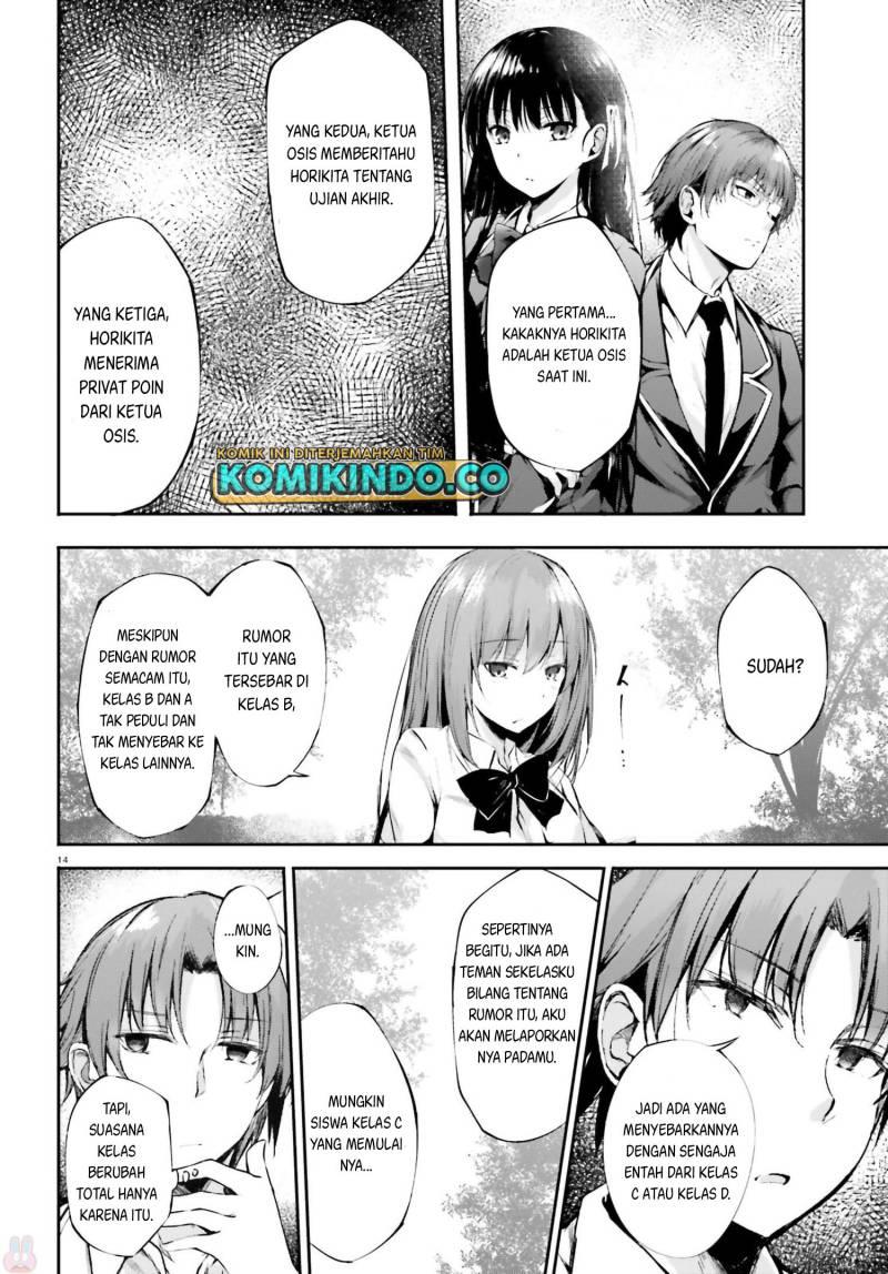 Youkoso Jitsuryoku Shijou Shugi no Kyoushitsu e √Horikita Chapter 7