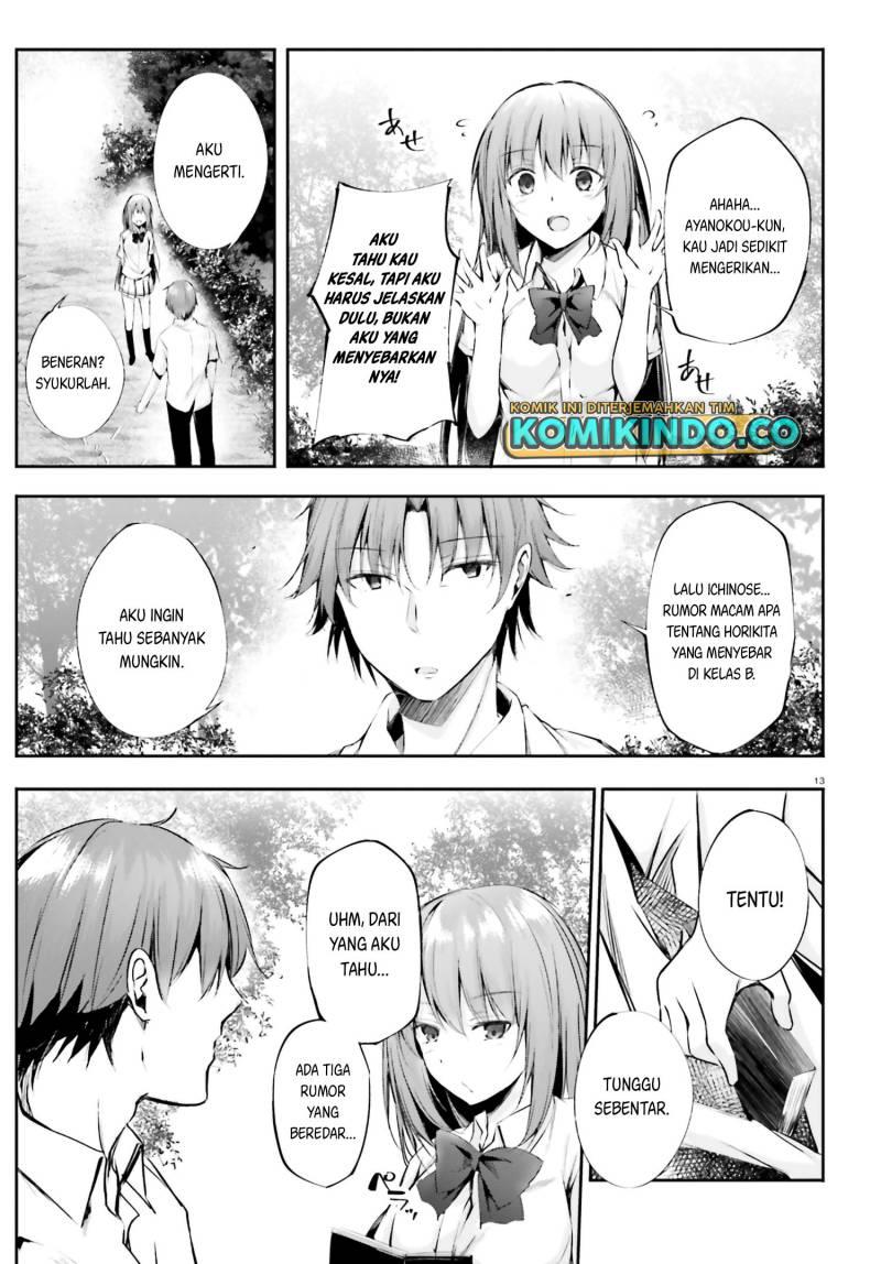 Youkoso Jitsuryoku Shijou Shugi no Kyoushitsu e √Horikita Chapter 7