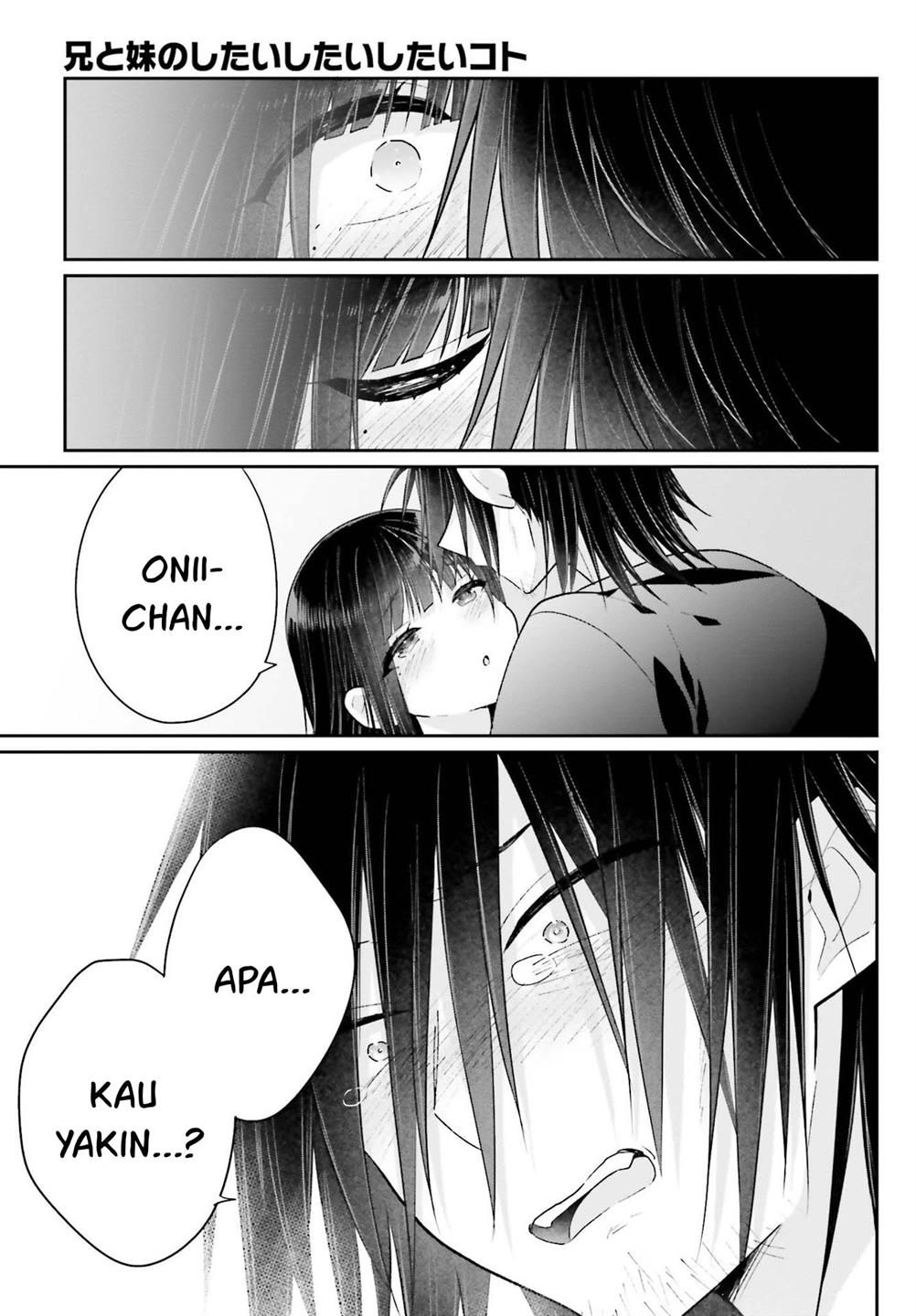 Ani to Imouto no Shitai Shitai Shitai Koto Chapter 15.2