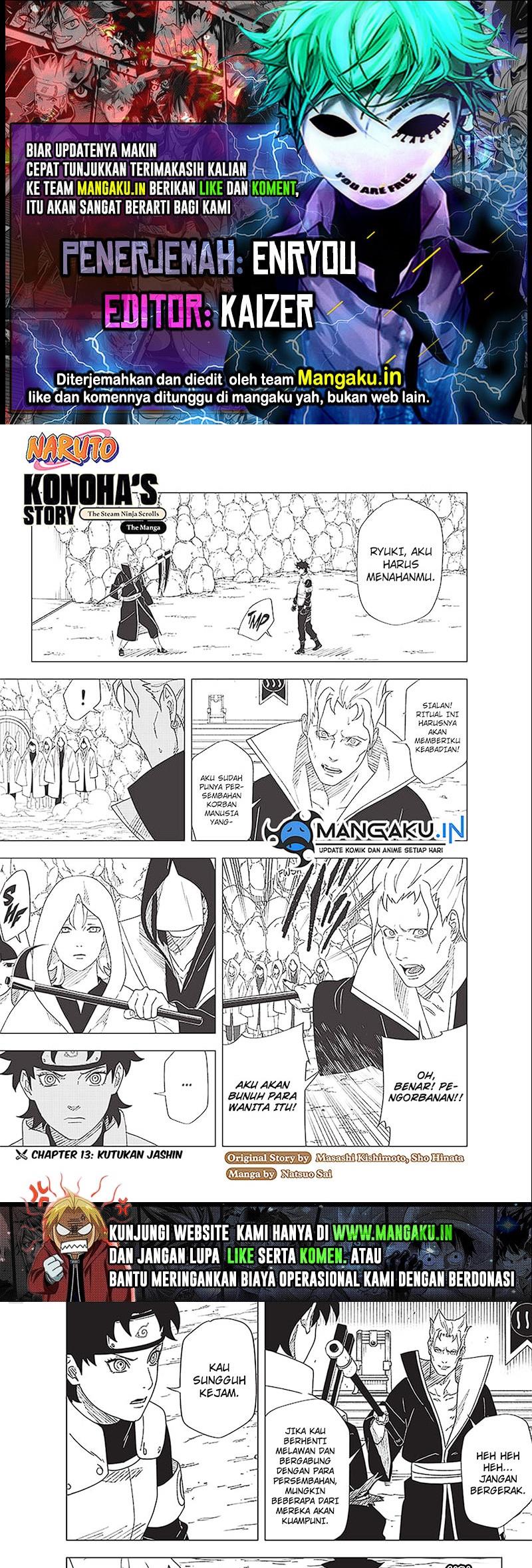 Naruto: Konoha’s Story—The Steam Ninja Scrolls Chapter 13