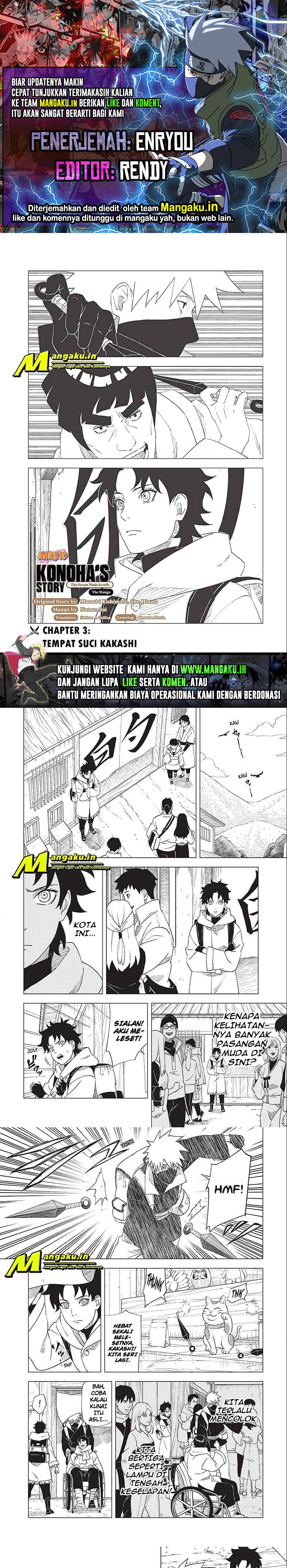 Naruto: Konoha’s Story—The Steam Ninja Scrolls Chapter 3.1