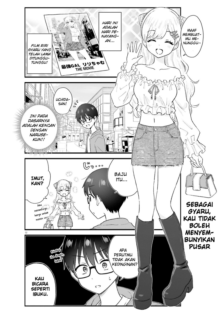 Uchida-san wa Zettai ni Gyaru Janai! Chapter 4