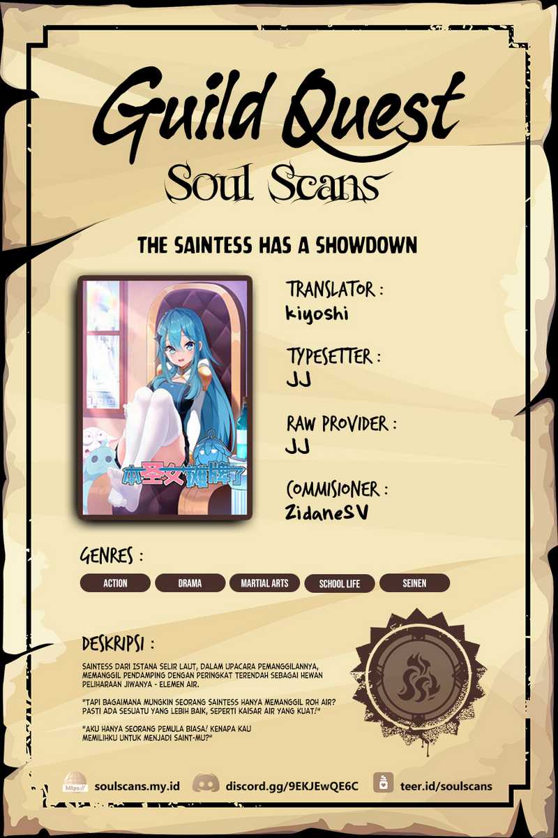 This Saint Has a Showdown Chapter 101