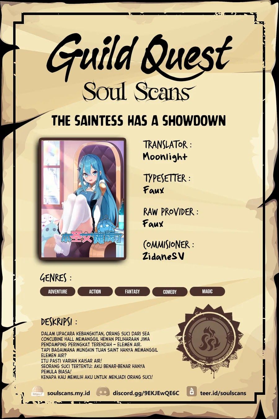 This Saint Has a Showdown Chapter 167