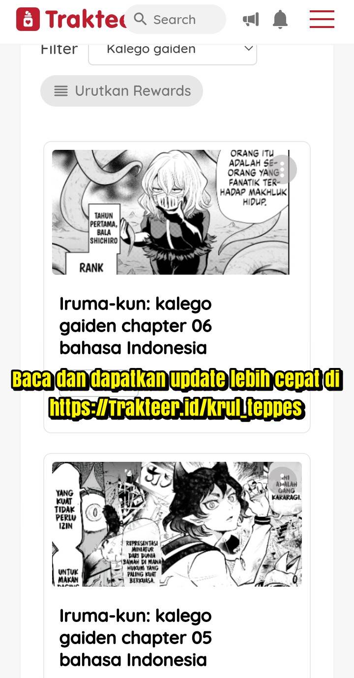 Mairimashita! Iruma-kun: Kalego Gaiden Chapter 4