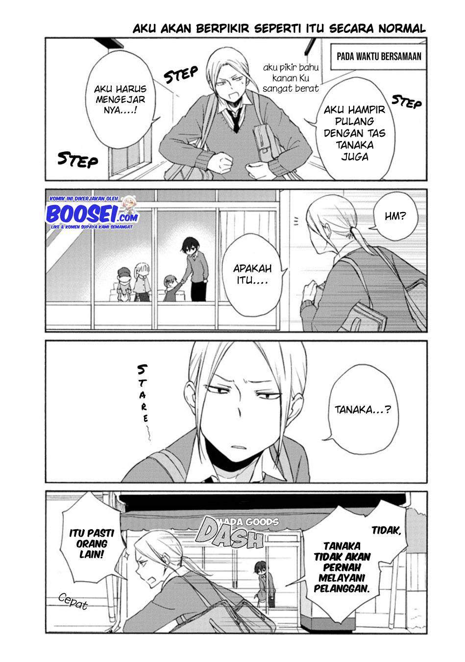 Tanaka-kun wa Itsumo Kedaruge Chapter 130