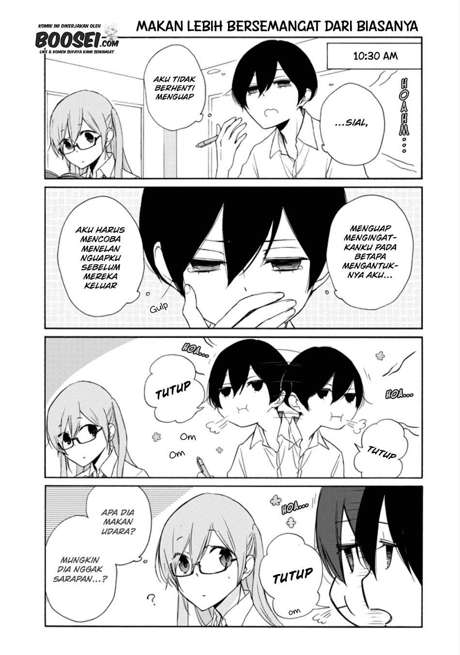 Tanaka-kun wa Itsumo Kedaruge Chapter 132