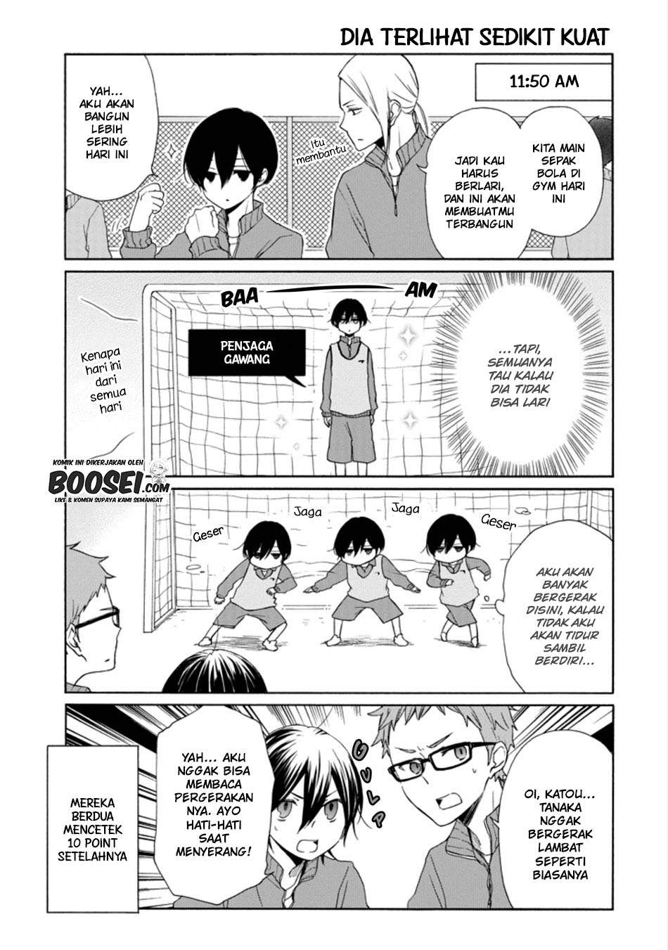 Tanaka-kun wa Itsumo Kedaruge Chapter 132