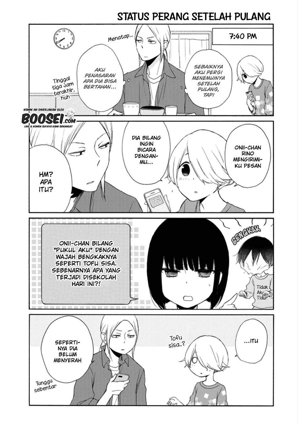 Tanaka-kun wa Itsumo Kedaruge Chapter 132