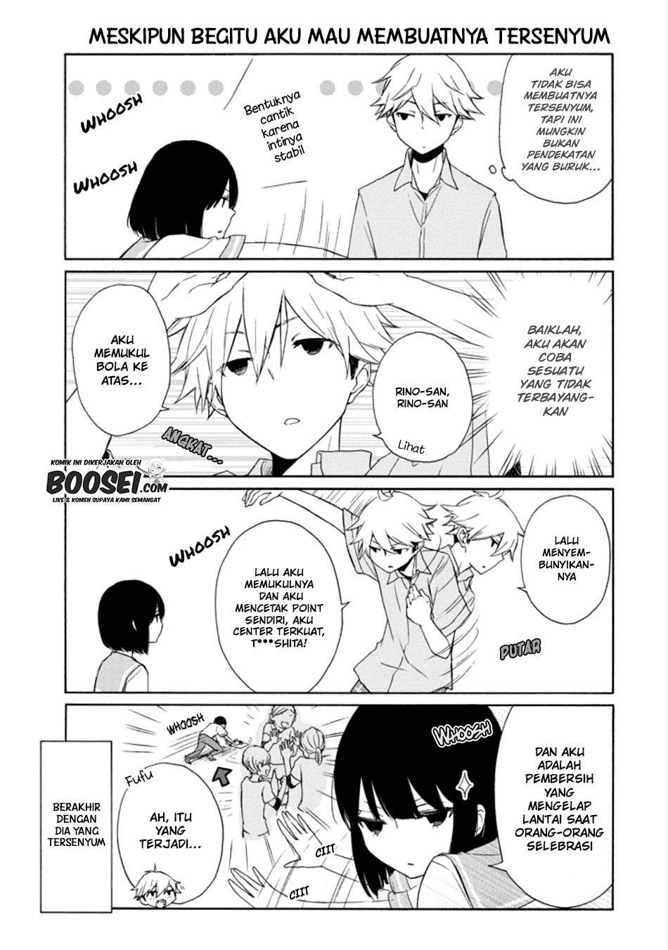 Tanaka-kun wa Itsumo Kedaruge Chapter 133