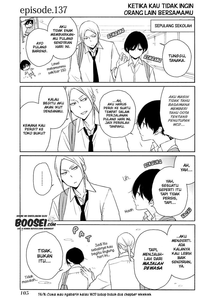 Tanaka-kun wa Itsumo Kedaruge Chapter 137