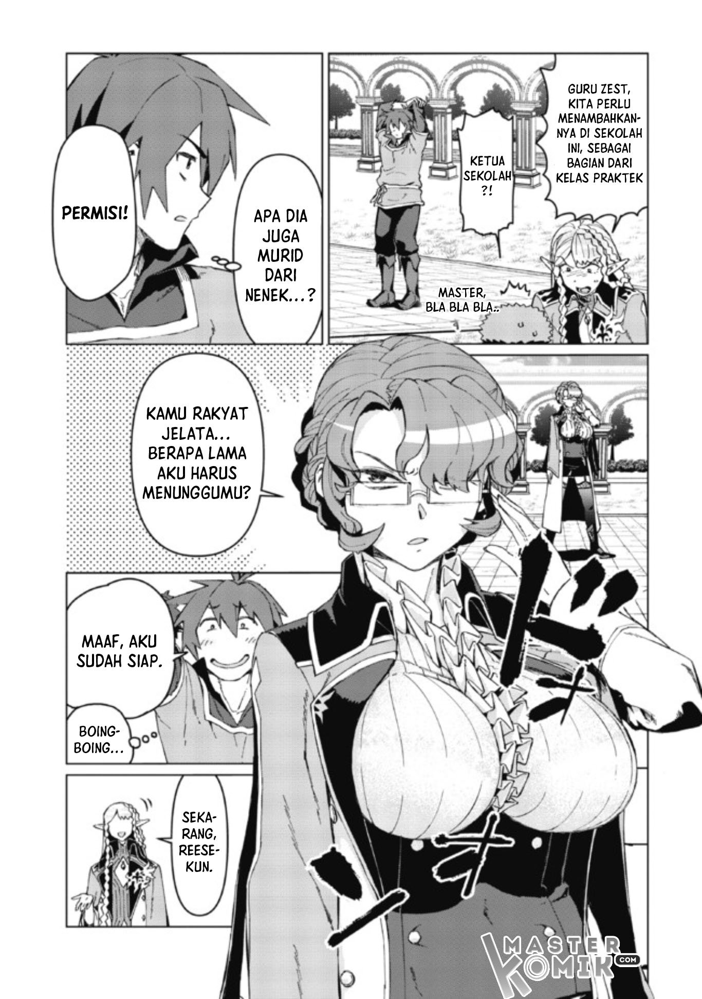 Daikenja no Manadeshi: Bougyo Mahou no Susume Chapter 2.1