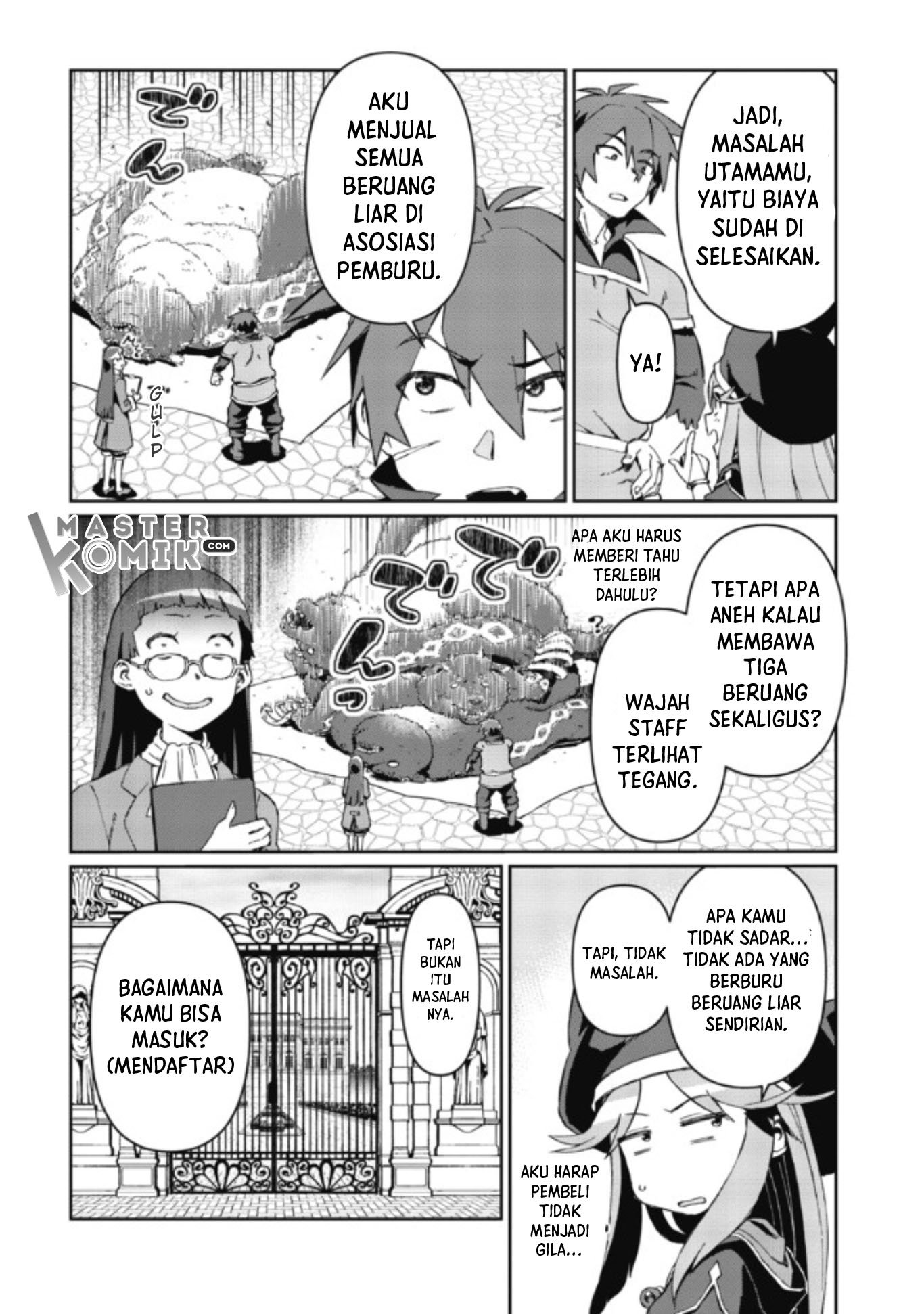 Daikenja no Manadeshi: Bougyo Mahou no Susume Chapter 2.1