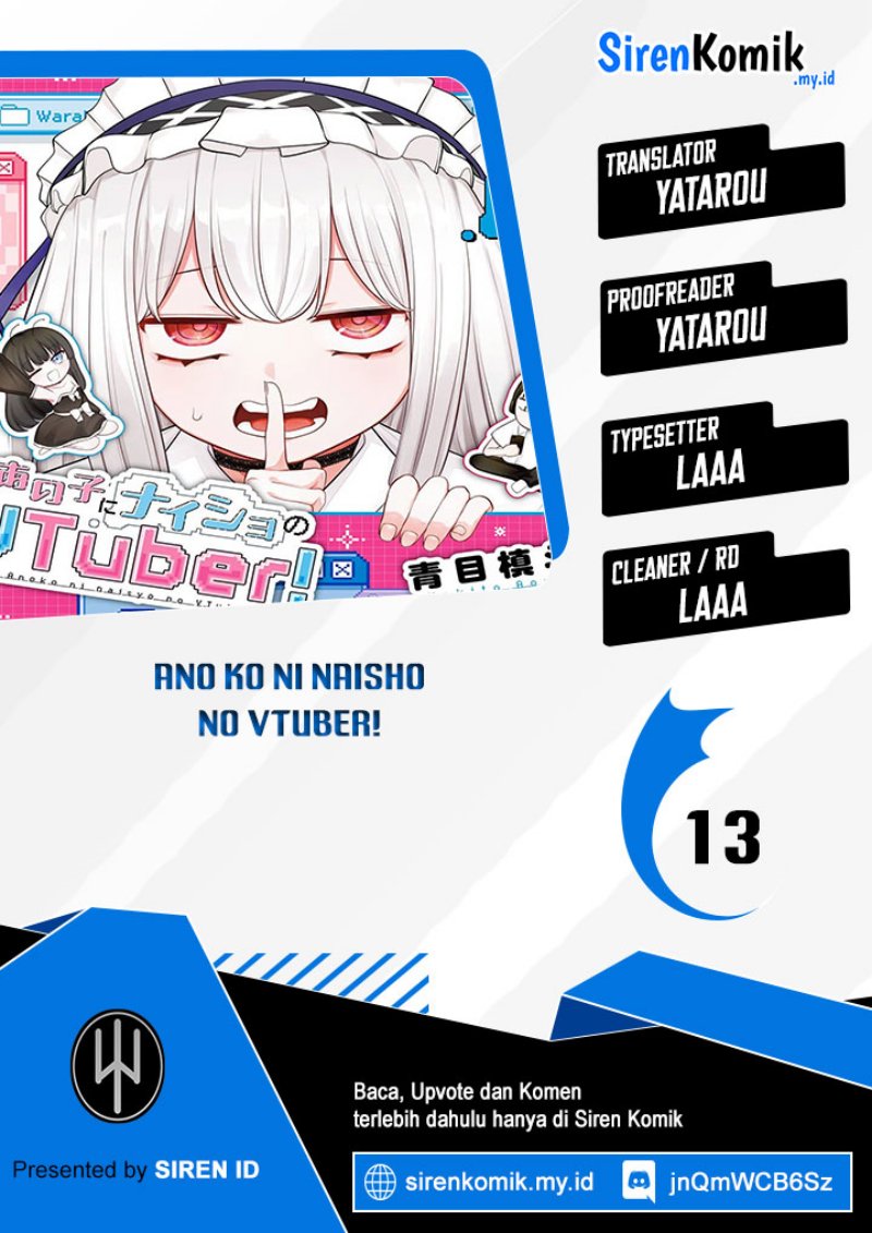 Ano Ko ni Naisho no VTUBER! Chapter 13