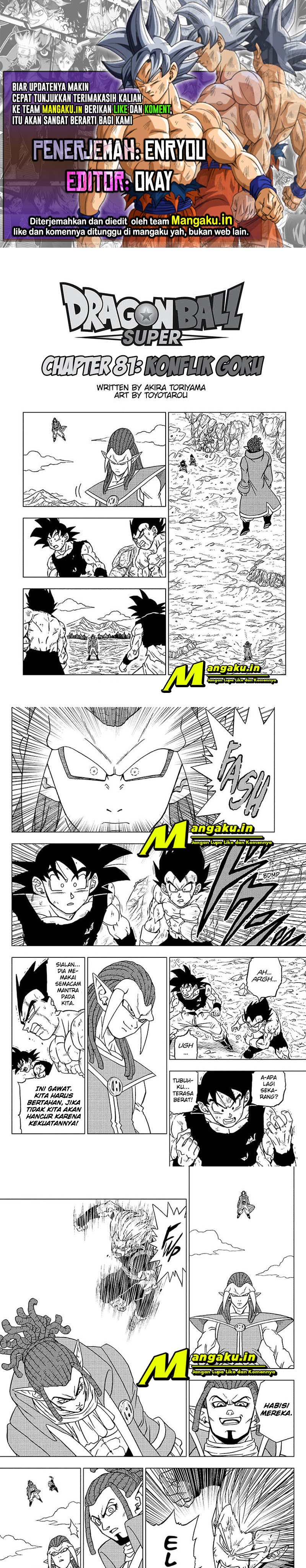 Dragon Ball Super Chapter 81.1