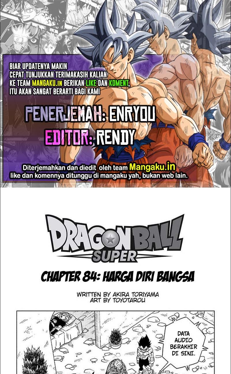 Dragon Ball Super Chapter 84.1