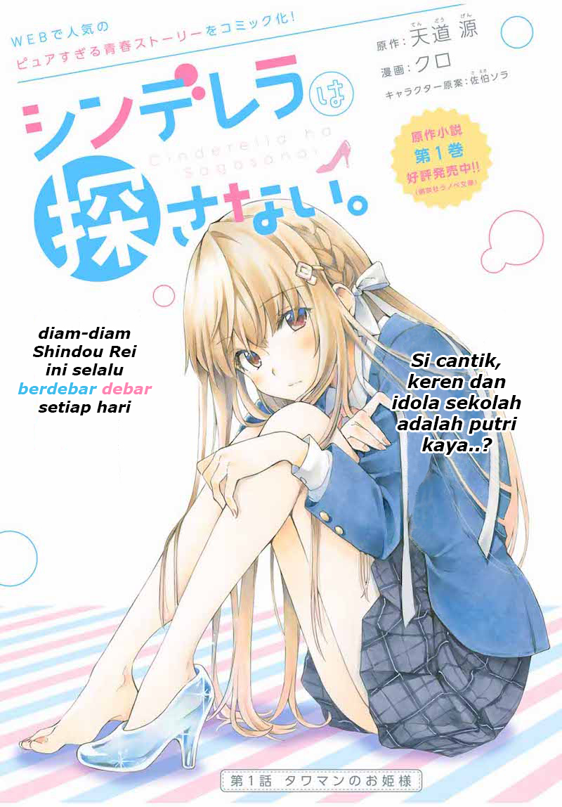 Cinderella wa Sagasanai. Chapter 1