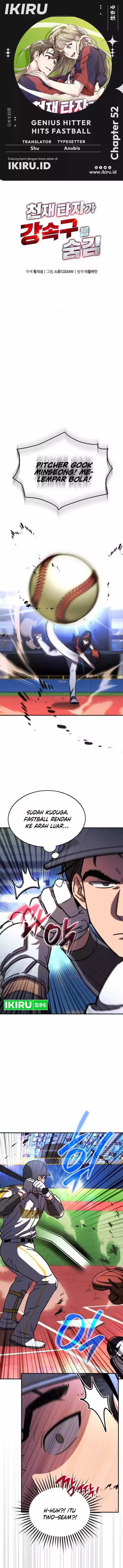 Genius Hitter Hits Fastball Chapter 52