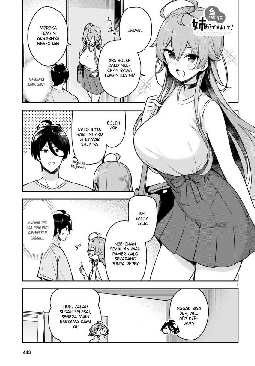 Kyuu ni Ane ga Dekimashite! Chapter 13