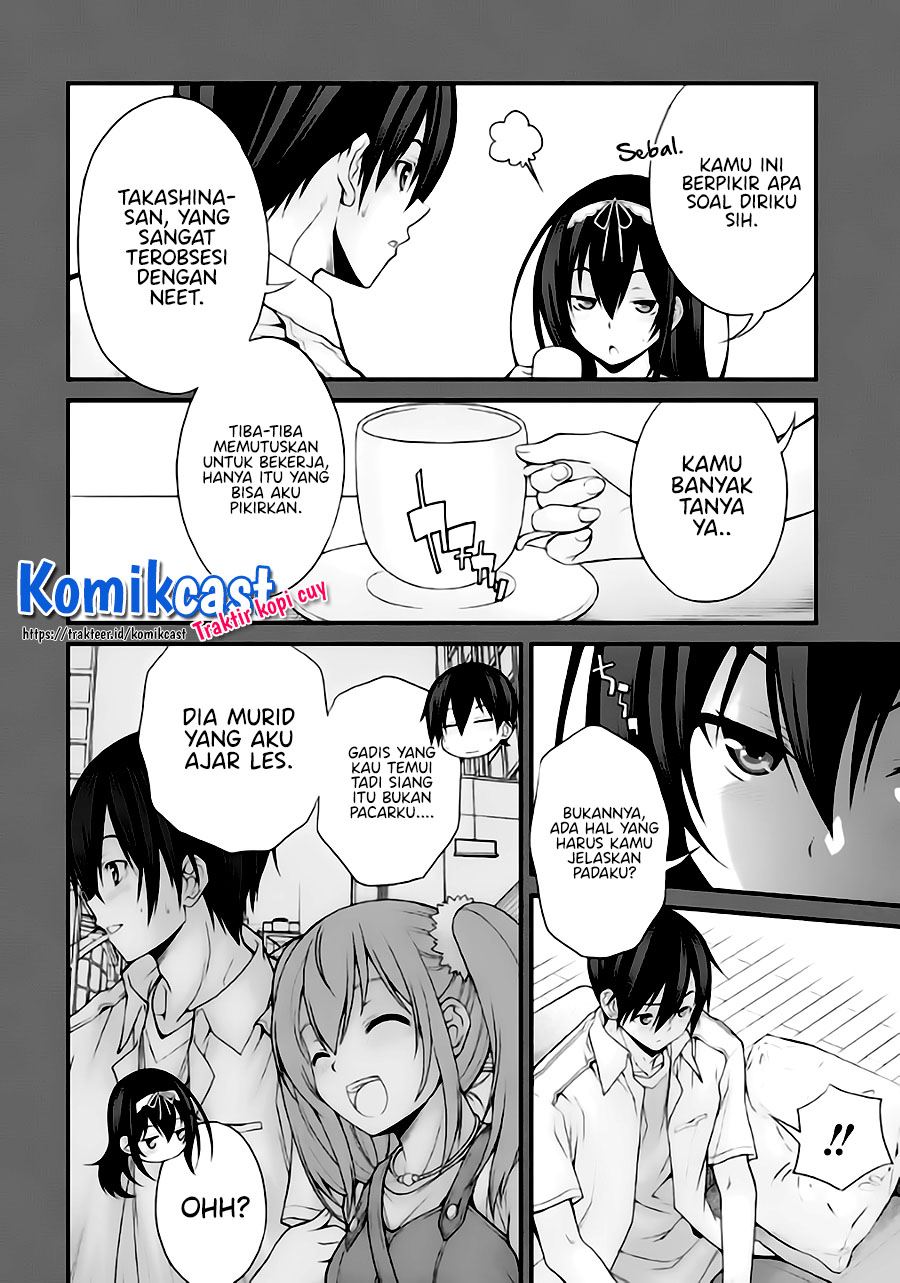 Kirei na Kurokami no Takashina-san (Mushoku) to Tsukiau Koto ni Natta Chapter 10.1